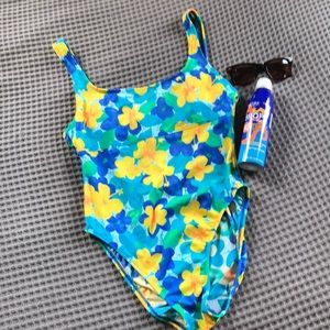 🔴Vintage Floral One-Piece